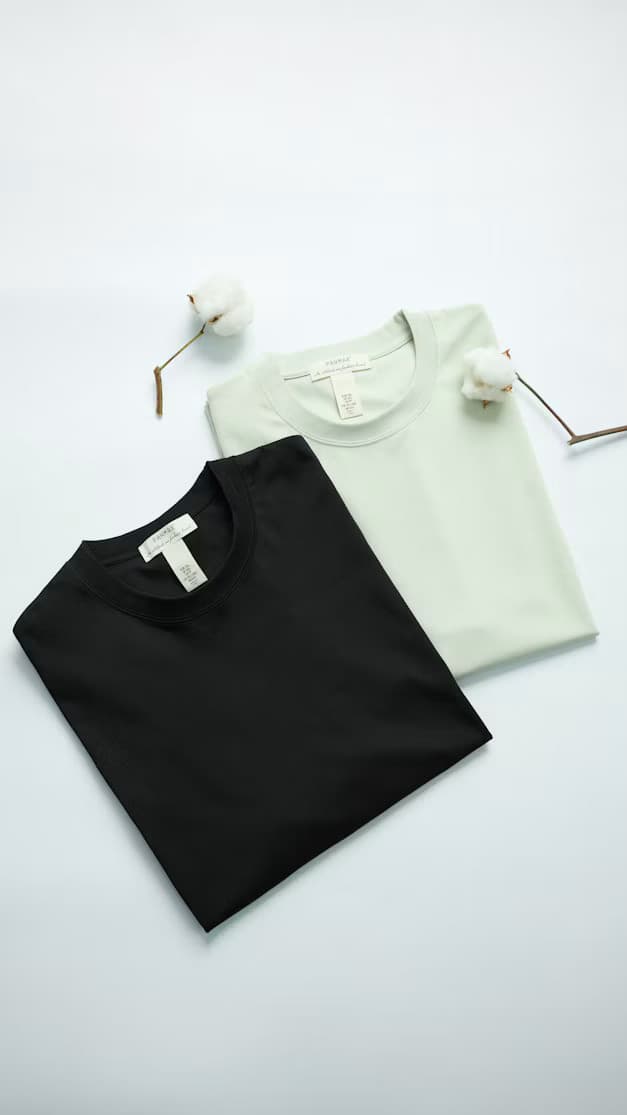 T-Shirt Coton Col Rond